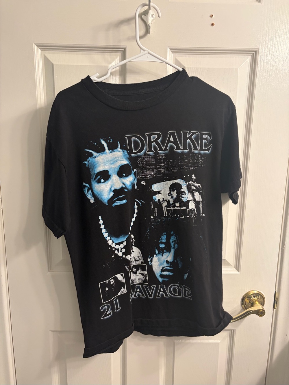 Black Drake and 21 salvage Graphic Short-Sleeve Tee